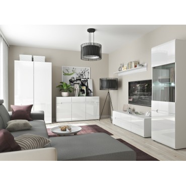 Zestaw Azteca Trio komoda i witryna