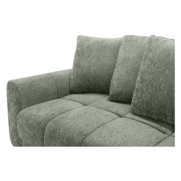 Sofa trzyosobowa Salamanca rozkładana z pojemnikiem zielona