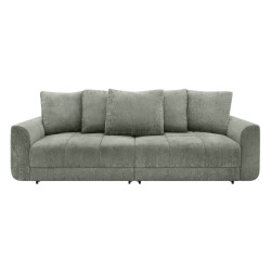 Sofa trzyosobowa Salamanca rozkładana z pojemnikiem zielona