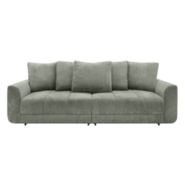 Sofa trzyosobowa Salamanca rozkładana z pojemnikiem zielona