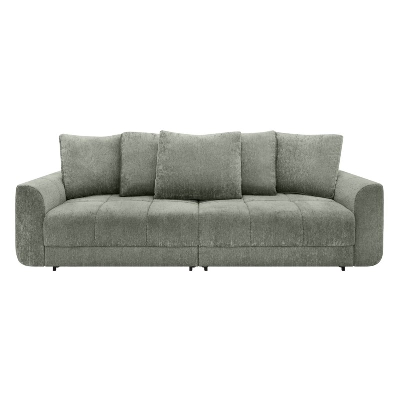 Sofa trzyosobowa Salamanca rozkładana z pojemnikiem zielona