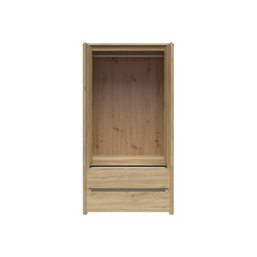 Szafa dwudrzwiowa Sawira II 106 cm dąb mauvella