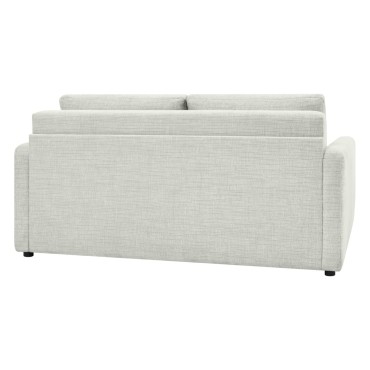 Sofa dwuosobowa Luna rozkładana z pojemnikiem beżowa