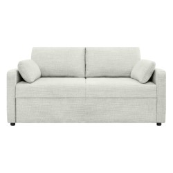 Sofa dwuosobowa Luna rozkładana z pojemnikiem beżowa