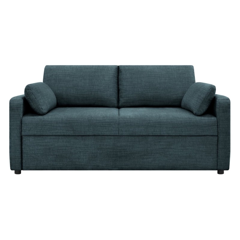Sofa dwuosobowa Luna rozkładana z pojemnikiem granatowa