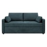 Sofa dwuosobowa Luna rozkładana z pojemnikiem granatowa