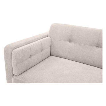 Sofa trzyosobowa Cornet rozkładana z pojemnikiem beżowa