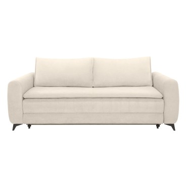 Sofa trzyosobowa Bolero rozkładana z pojemnikiem beżowa