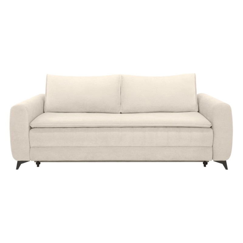 Sofa trzyosobowa Bolero rozkładana z pojemnikiem beżowa