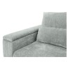 Sofa dwuosobowa Stretto_D rozkładana z pojemnikiem szara