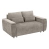 Sofa dwuosobowa Stretto_D rozkładana z pojemnikiem beżowa