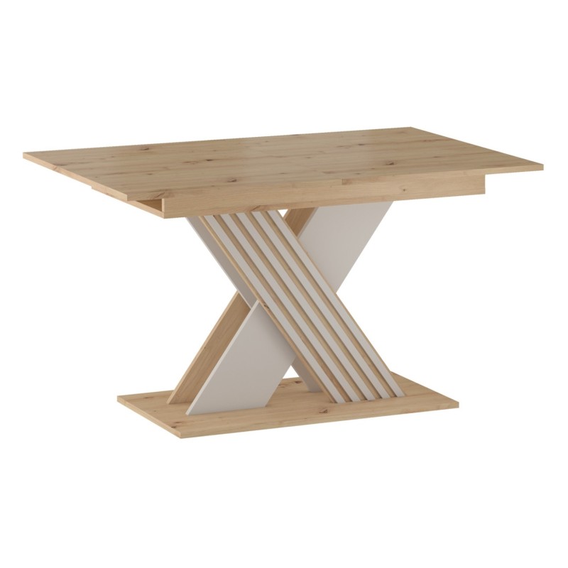 Stół rozkładany Brevas 130/175x85 dąb artisan/kaszmir