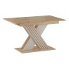 Stół rozkładany Brevas 130/175x85 dąb artisan/kaszmir
