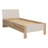 Łóżko Chuck 90x200 dąb mauvella/kaszmir