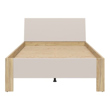 Łóżko Chuck 120x200 dąb mauvella/kaszmir