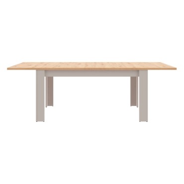 Stół rozkładany Velton 160/200/240x90 dąb artisan/uni kaszmir