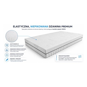 Materac sprężynowy Nexus 160x200 H3