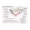 Materac piankowy Flexi Pure 140x200 H2
