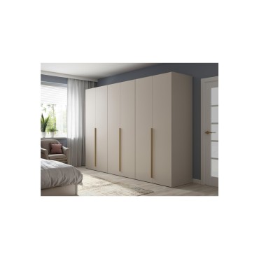 Szafa sześciodrzwiowa Flex 300 cm kaszmir