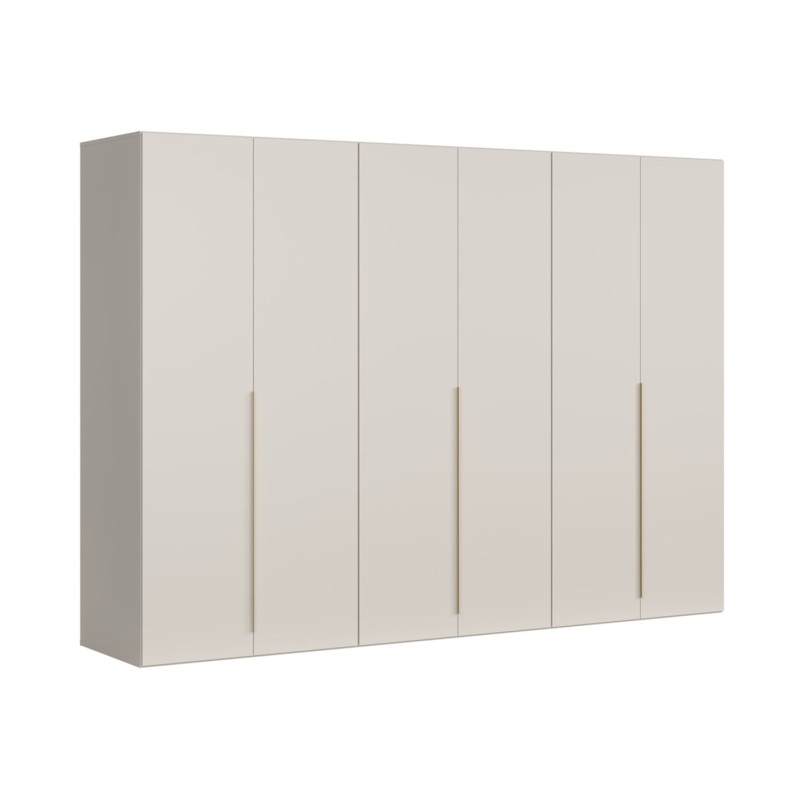Szafa sześciodrzwiowa Flex 300 cm kaszmir