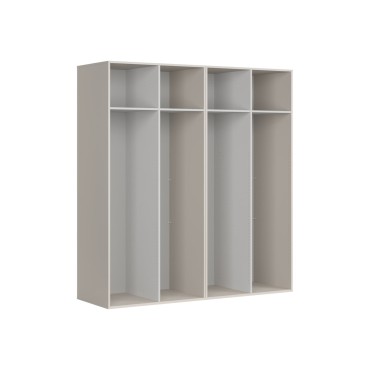 Szafa czterodrzwiowa Flex 200 cm kaszmir