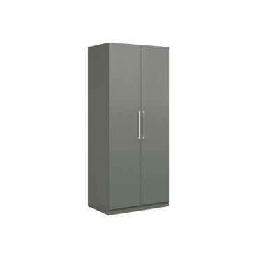Szafa dwudrzwiowa Unit 91x210 z organizerami i LED lava/twist