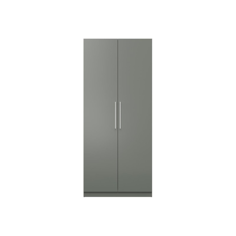 Szafa dwudrzwiowa Unit 91x210 z organizerami i LED lava/twist