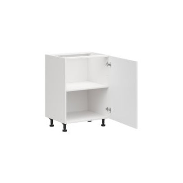Szafka kuchenna dolna Sirano 60 cm prawa biały super mat