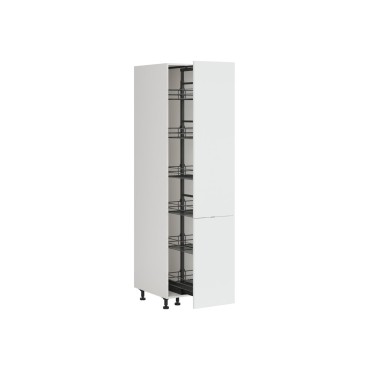 Szafka kuchenna wysoka Top Line 40 cm z koszem cargo biały połysk