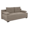 Sofa trzyosobowa Ten rozkładana z pojemnikiem taupe