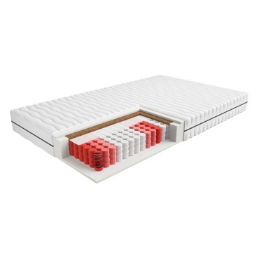 Materac sprężynowy kieszeniowy Ekko 90x200 H2/H3