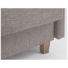 Wersalka trzyosobowa Tyrion rozkładana z pojemnikiem plecionka beżowa