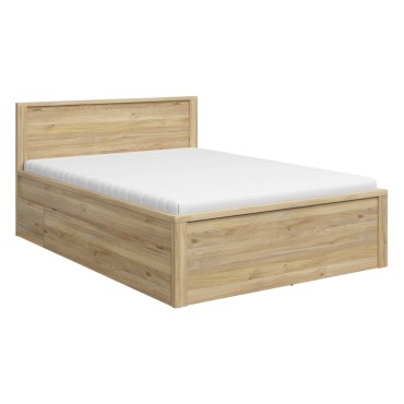 Łóżko Kaspian T 160x200 dąb mauvella