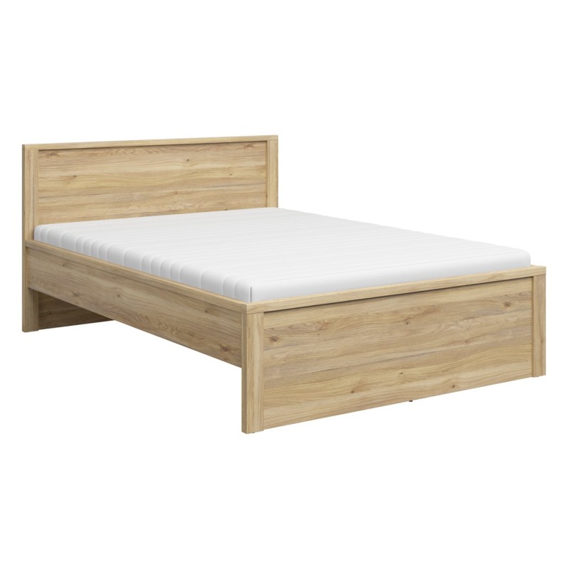 Łóżko Kaspian T 160x200 dąb mauvella