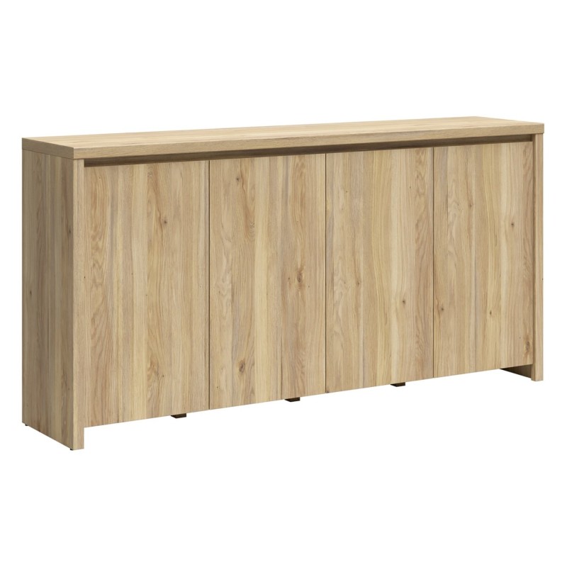 Komoda Kaspian 182 cm z 4 drzwiami dąb mauvella