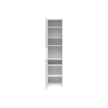 Witryna MultiDo 45 cm z drzwiami biała