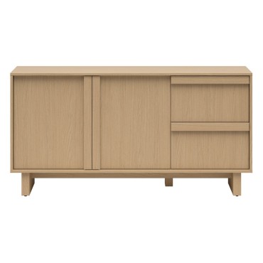 Komoda Modo 154 cm z 2 drzwiami i 2 szufladami dąb arles