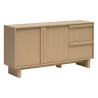 Komoda Modo 154 cm z 2 drzwiami i 2 szufladami dąb arles