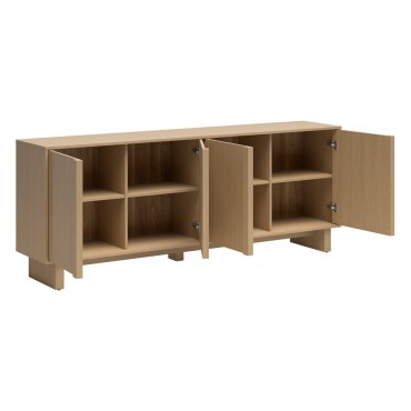 Komoda Modo 204 cm z 4 drzwiami dąb arles