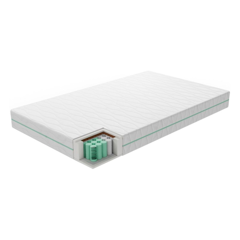 Materac sprężynowy kieszeniowy Iron Spring 160x200 H2/H3