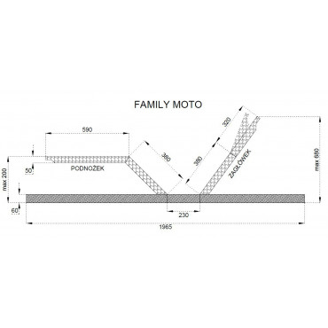 Stelaż 90 Family Moto