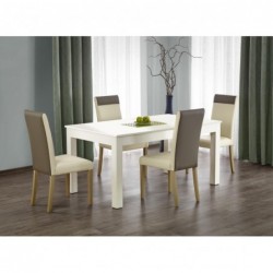 SEWERYN 160/300 cm stół kolor biały (160-300x90x76 cm) 