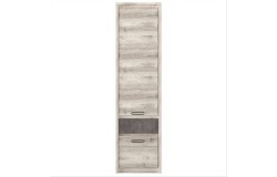 System JAZZ regał 2d1s  kasztan nairobi / onyx