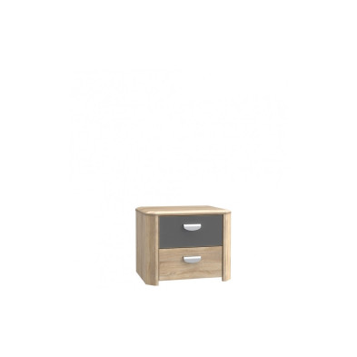 Stella Trading szafka nocna, z jedną półką i szufladą, rozmiary szer. 39cm  x wys. 41cm x gł. 28cm Pepe - Ceny i opinie na