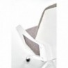 SPIN 2 fotel pracowniczny jasny popiel / biały 