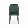 K432 krzesło ciemny zielony 