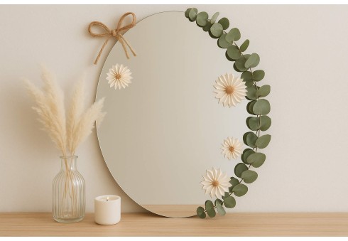 Jak ozdobić lustro bez ramy? Kreatywne i proste sposoby