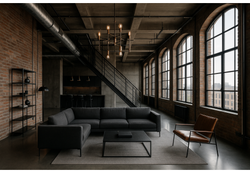 Industrialne wnętrze - jak urządzić dom w loftowym stylu?