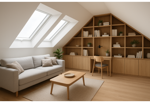 Pomysł na poddasze - jak maksymalnie wykorzystać przestrzeń?
