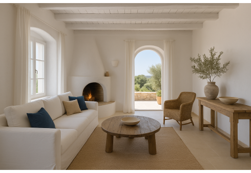 Dom w greckim stylu - jak stworzyć śródziemnomorską atmosferę?